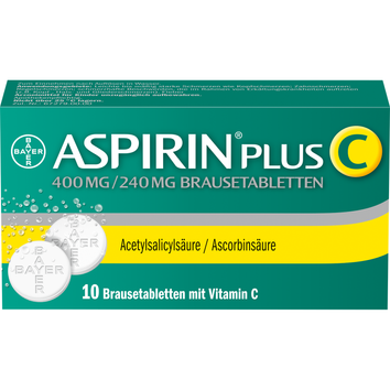 Bayer Vital GmbH Aspirin® Plus C Brausetabletten, (10St,) Brausetabletten