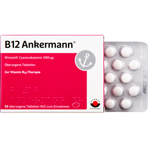 Order B12 Ankermann Tabletten, 50 pcs online and get it delivered in 30  minutes