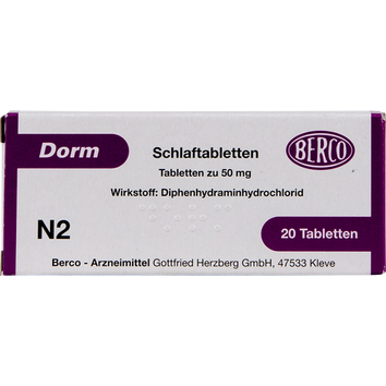 Berco-ARZNEIMITTEL Dorm, (20St,) Tabletten