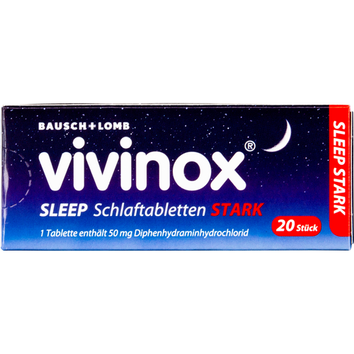 Dr. Gerhard Mann Chem.-pharm.Fabrik GmbH Vivinox Sleep stark Schlaftabletten, (20St,) Tabletten