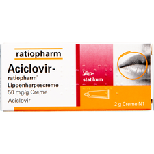 ratiopharm GmbH Aciclovir-ratiopharm Lippenherpescreme, (2g,) Creme