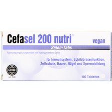 Cefak KG Cefasel 200 nutri Selen-Tabs, (100St,) Tabletten