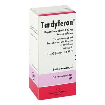 Pierre Fabre Pharma GmbH Tardyferon Depot-Eisen(II)-sulfat, (50St,) Retard-Tabletten