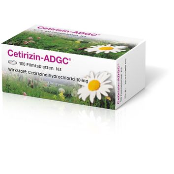 Zentiva Pharma GmbH Cetirizin ADGC Filmtabletten, (100St,) Filmtabletten