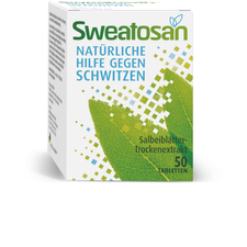 Heilpflanzenwohl GmbH Sweatosan, (50St,) Überzogene Tabletten
