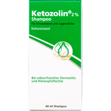 DERMAPHARM AG Ketozolin 2% Shampoo, (120ml,) Shampoo