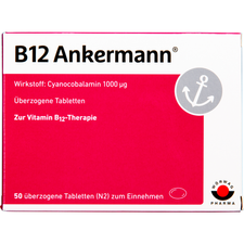 Wörwag Pharma GmbH & Co. KG B12 Ankermann Tabletten, (50St,) Überzogene Tabletten