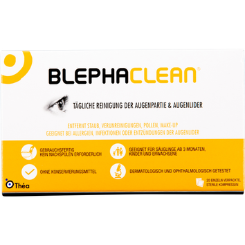 Thea Pharma GmbH Blephaclean Kompressen sterile, (20St,) Kompressen