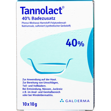 Galderma Laboratorium GmbH Tannolact Badezusatz, (10X10g,) Bad