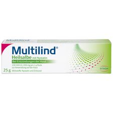 STADA Consumer Health Deutschland GmbH Multilind Heilsalbe mit Nystatin und Zinkoxid, (25g,) Paste