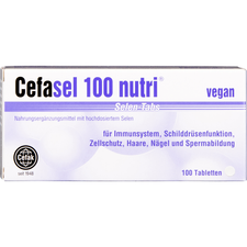 Cefak KG Cefasel 100 nutri Selen-Tabs, (100St,) Tabletten