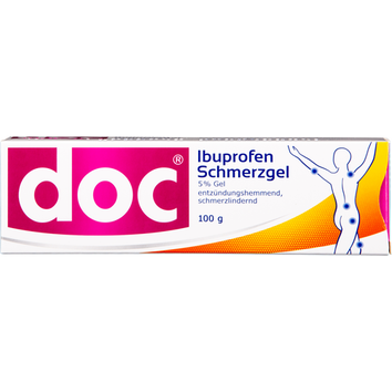 HERMES Arzneimittel GmbH Doc Ibuprofen Schmerzgel 5%, (50g,) Gel