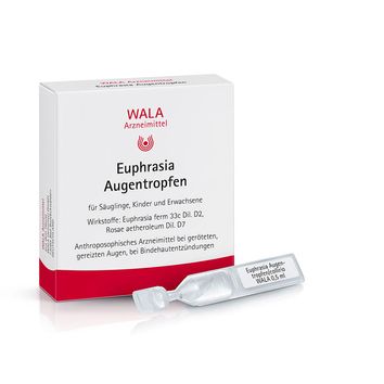 WALA Heilmittel GmbH Euphrasia Augentropfen, (10X0.5ml,) Augentropfen