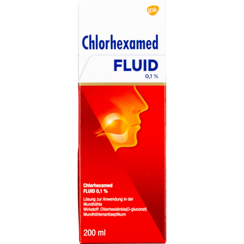 GlaxoSmithKline Consumer Healthcare Chlorhexamed Fluid, (200ml,) Lösung