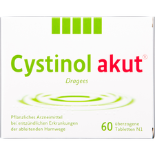 MEDICE Arzneimittel Pütter GmbH&Co.KG Cystinol akut Dragees, (60St,) Überzogene Tabletten