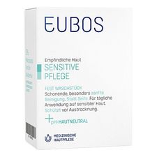 Dr.Hobein (Nachf.) GmbH Eubos Sensitive Pflege Waschstück, (125g,) Seife