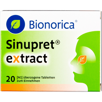 Bionorica SE Sinupret extract, (20pcs,) Überzogene Tabletten