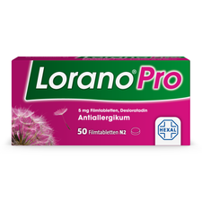Hexal AG LoranoPro 5 mg Filmtabletten, (50St,) Filmtabletten