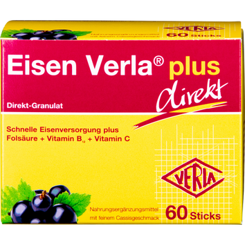 Verla-Pharm Arzneimittel GmbH & Co. KG Eisen Verla plus direkt Sticks, (30St,) Granulat