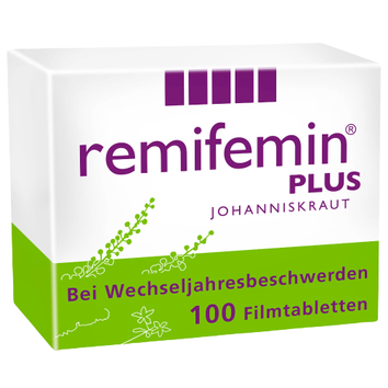 MEDICE Arzneimittel Pütter GmbH&Co.KG Remifemin plus Johanniskraut, (100St,) Filmtabletten