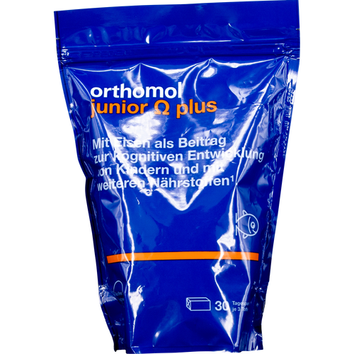 Orthomol pharmazeutische Vertriebs GmbH Orthomol Junior Omega plus Kaudragees, (90pcs,) Kaudragees