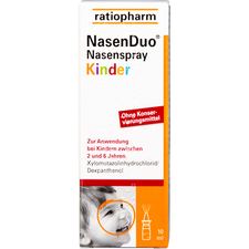 ratiopharm GmbH NasenDuo Nasenspray Kinder, (10ml,) Nasenspray