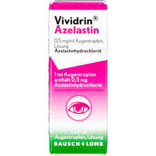 Dr. Gerhard Mann Chem.-pharm.Fabrik GmbH Vividrin Azelastin 0,5 mg / ml Augentropfen, (6ml,) Augentropfen