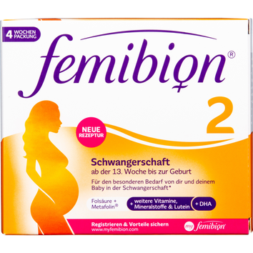WICK Pharma - Zweigniederlassung der Procter & Gamble GmbH Femibion 2 Schwangerschaft, (2X28St,) Kombipackung