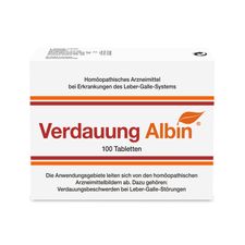 Homviora Arzneimittel Dr.Hagedorn GmbH & Co. KG Verdauung Albin, (50pcs,) Tabletten