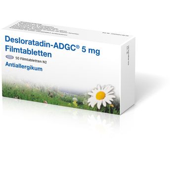 Zentiva Pharma GmbH Desloratadin-ADGC 5 mg, (50pcs,) Filmtabletten