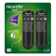 Johnson & Johnson GmbH (OTC) Nicorette Mint Spray 1 mg / Sprühstoß, (2St,) Spray